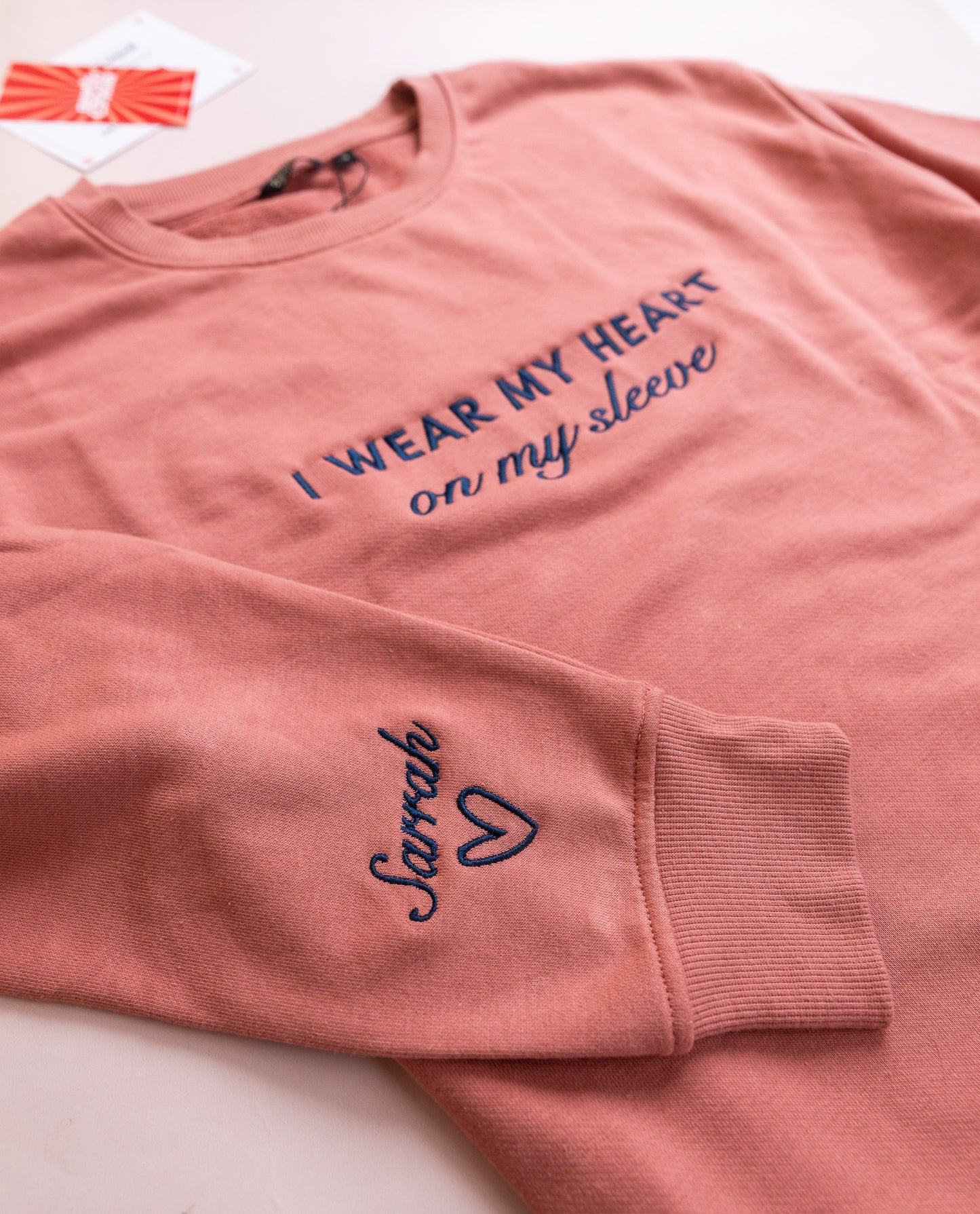 I Wear My Heart On My Sleeve Sweatshirt