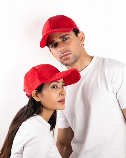 Fully Customisable Suede Caps