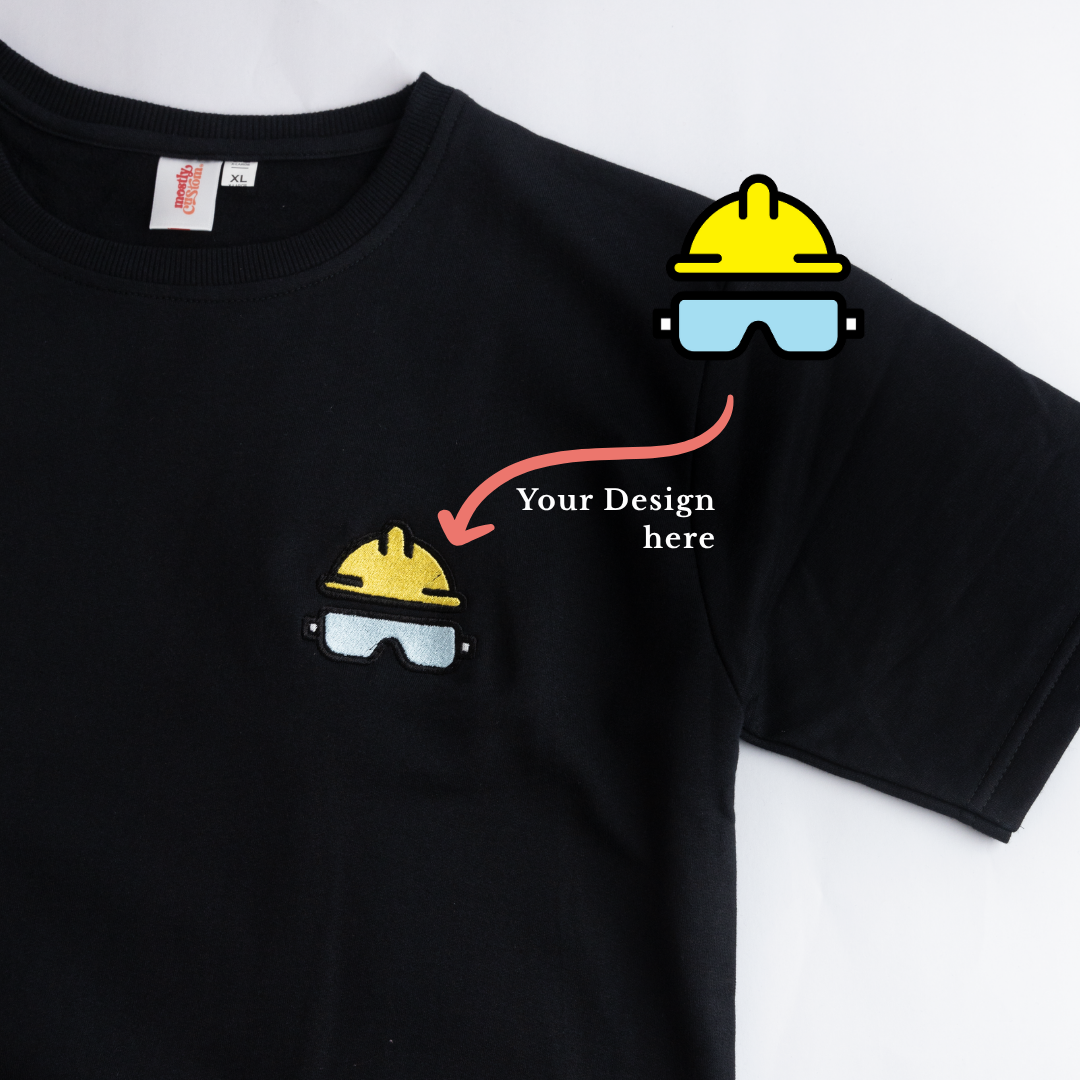 Fully Customized T-shirt - Upload your own Design