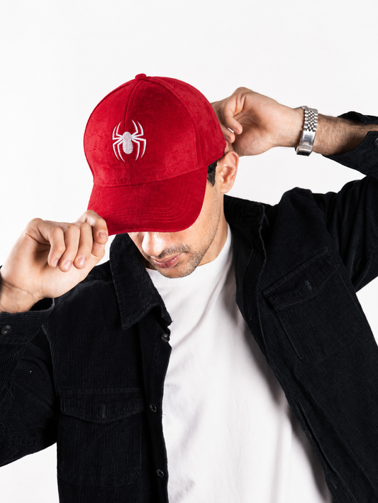 Spider Embroidered Customised Cap