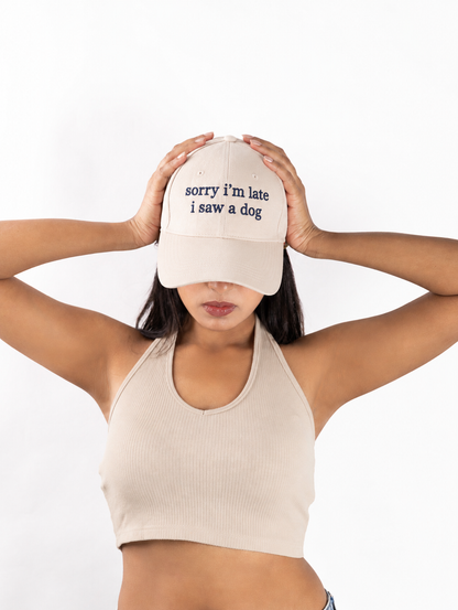 Customised Slogan Cotton Cap