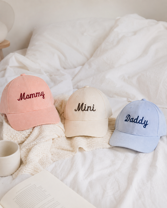 Customised Mommy Daddy & Mini Cap