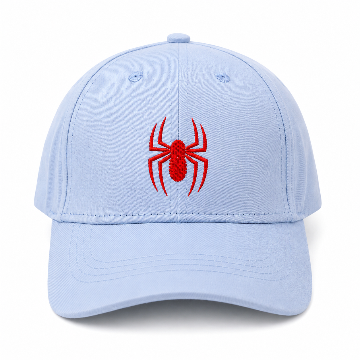 Spider Embroidered Customised Kids Cap