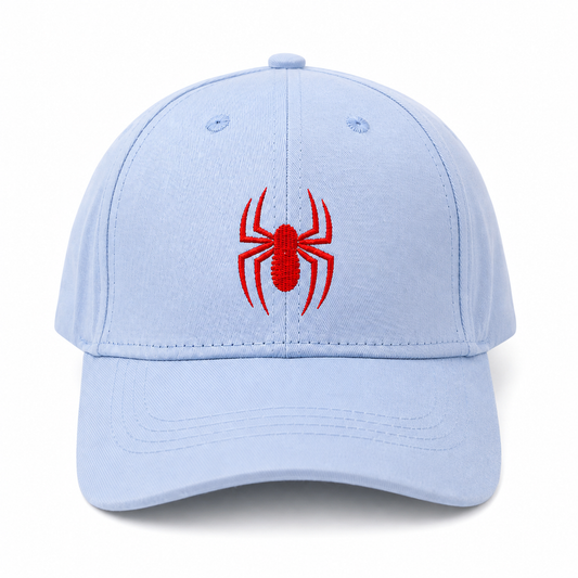 Spider Embroidered Customised Kids Cap
