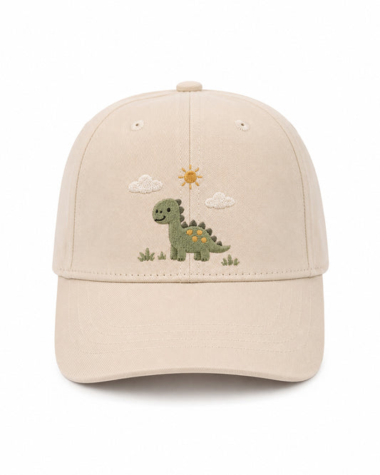 Dinosaur Embroidered Customised Kids Cap
