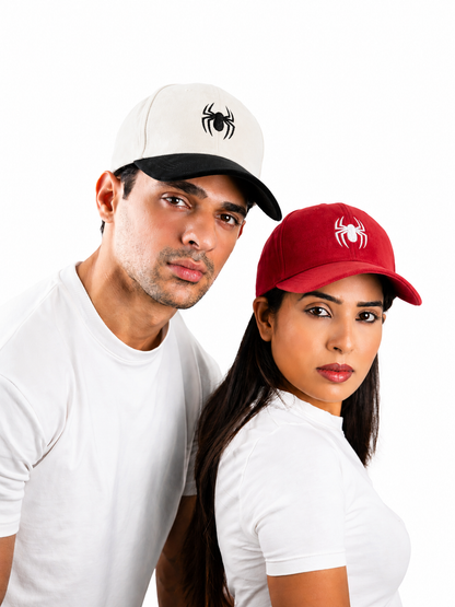Spider Embroidered Customised Cap
