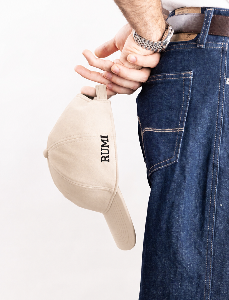 Personalised Name/Initial Embroidered Cotton Cap
