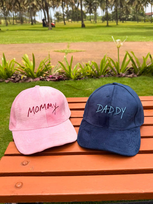 Customised Mommy & Daddy Caps