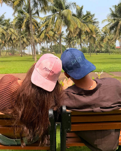 Customised Mommy & Daddy Caps