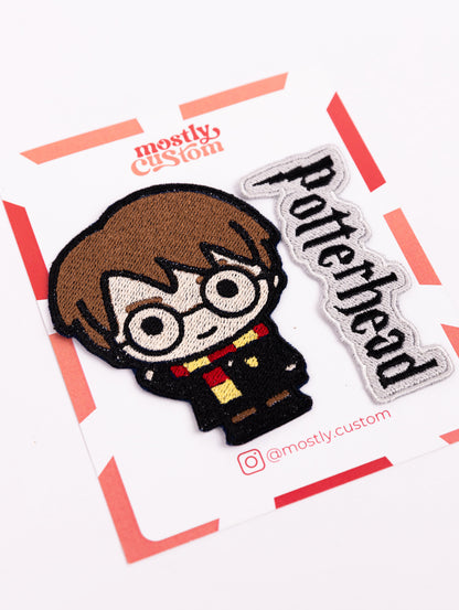 Harry Potter Iron-On Patches (Set of two)
